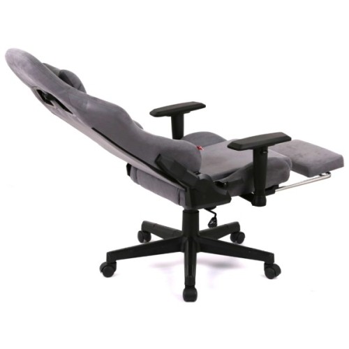 Крісло ігрове Аклас Герць RL Сірий (Сірий оксамит) (00160346)