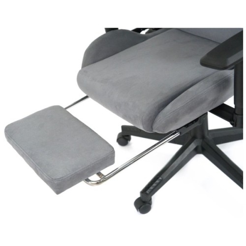 Крісло ігрове Аклас Герць RL Сірий (Сірий оксамит) (00160346)