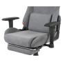 Крісло ігрове Аклас Герць RL Сірий (Сірий оксамит) (00160346)