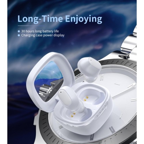 Навушники Choetech TWS Small Cube White (BH-T23-WH)