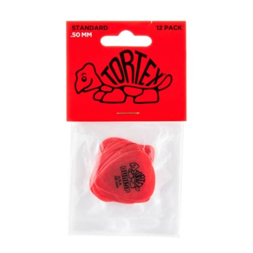 Медіатор Jim Dunlop Tortex Standard Pick .50mm 12 шт. (418P.50)