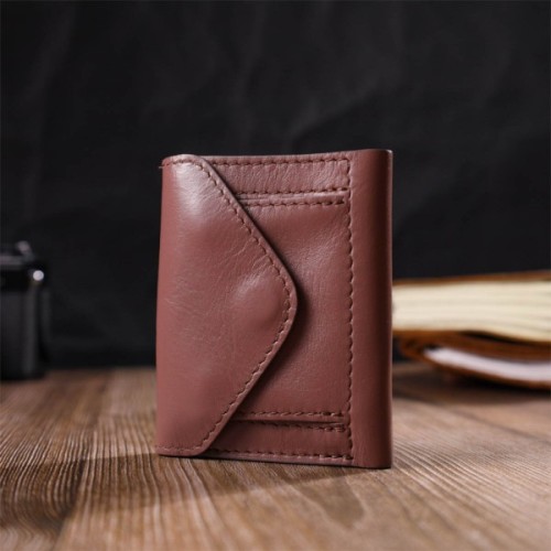 Гаманець Grande Pelle Пудровий (16784)