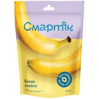 Сухофрукти Смартік Банан сублімований слайси 12.5 г (1600065)