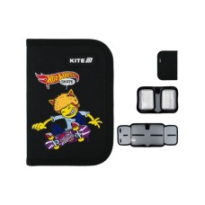 Пенал Kite 622-2 Hot Wheels, 1 відділення, 2 відворот (HW25-622-2)