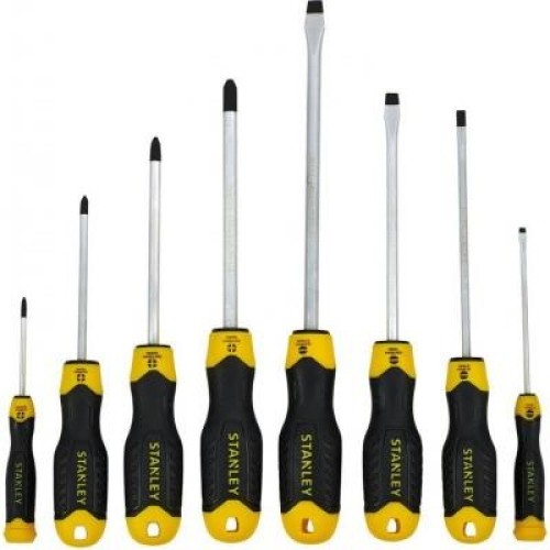 Набір інструментів Stanley отверток “CushionGrip” 8шт. (STMT1-74181) (STMT1-74181)