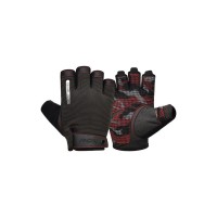 Рукавички для фітнесу RDX T2 Half Red M (WGA-T2HR-M)