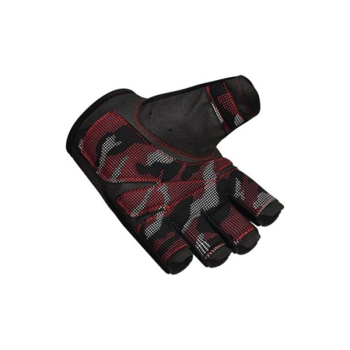 Рукавички для фітнесу RDX T2 Half Red M (WGA-T2HR-M)