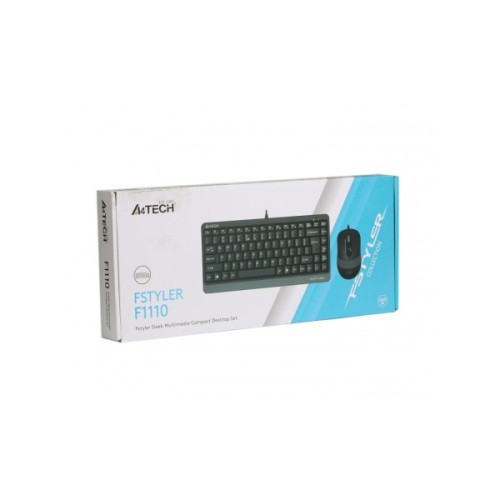 Комплект A4Tech F1110 USB Grey (4711421987547)