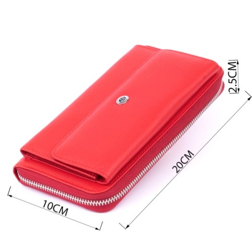 Гаманець ST Leather Червоний (19366)