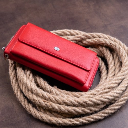 Гаманець ST Leather Червоний (19366)