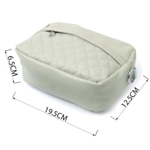 Сумка Vintage Жіноча крос-боді з монетницею з екошкіри Фісташкова (22797)