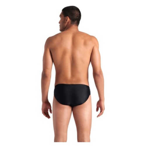 Плавки Arena Stripe Swim Briefs 007929-550 чорний, сірий 95 (3468337395218)