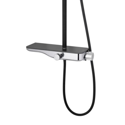 Душовий гарнітур Kroner Armada-SCH065 + змішувач Essen-SCH010 (CVS30224)