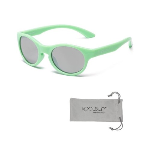 Дитячі сонцезахисні окуляри Koolsun Boston, 3-8 років, зелені (KS-BOGA003)