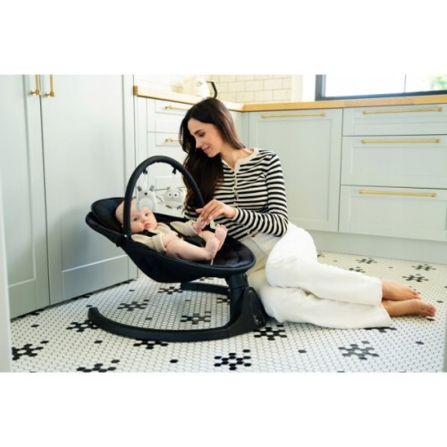 Крісло-гойдалка MoMi Kenani Onyx Black (BULE00038)
