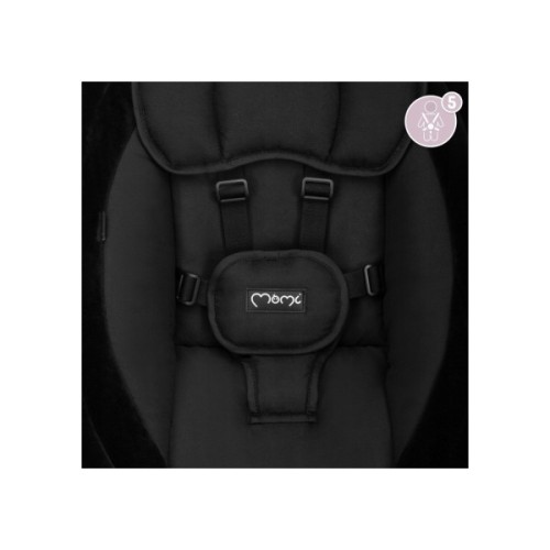 Крісло-гойдалка MoMi Kenani Onyx Black (BULE00038)