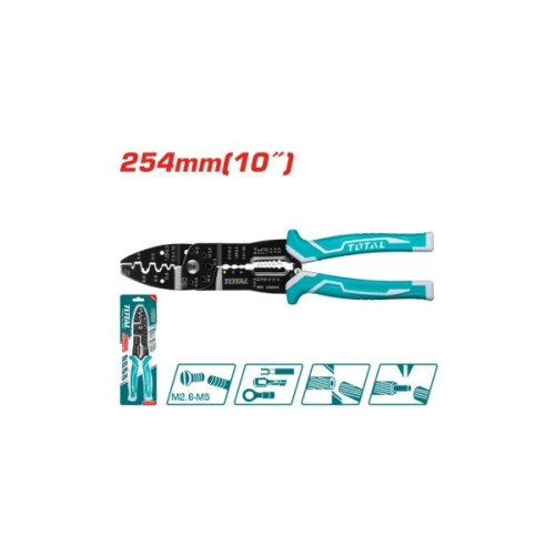 Затискач для клем Total THT15101 254 мм. (THT15101)