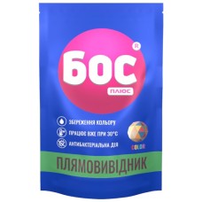 Засіб для видалення плям БОС плюс Color порошок кисневий для кольорових тканин 200 г (4823015913730)