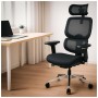 Офісне крісло Mealux D2 Air Fabric Black (HF-D2 F/B)