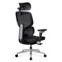 Офісне крісло Mealux D2 Air Fabric Black (HF-D2 F/B)