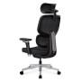 Офісне крісло Mealux D2 Air Fabric Black (HF-D2 F/B)