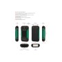 Батарея універсальна AURA NRG-30SE ARM SOLAR 30000mAh Wireless charging Green (PBANRG30SEG)