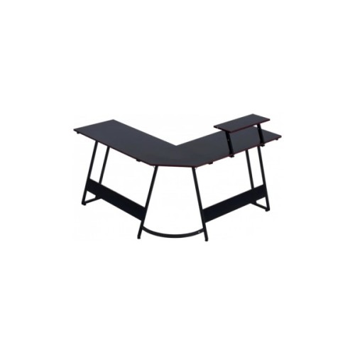 Комп'ютерний стіл GT Racer T-1741 Black (T-1741 (130x130x45x73) Black)