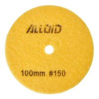 Круг зачистний Alloid Pro, алмазний, шліфувальний, на липучці, HEXAGON, 100мм, зерно 150 (DD-63387)