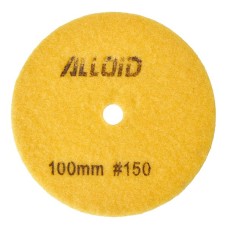Круг зачистний Alloid Pro, алмазний, шліфувальний, на липучці, HEXAGON, 100мм, зерно 150 (DD-63387)