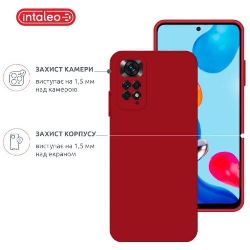 Чохол до мобільного телефона Intaleo SoftShell Xiaomi Redmi Note 11 Red (1283126558313)