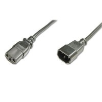 Кабель живлення C13 to C14 5.0m Digitus (AK-440201-050-S)