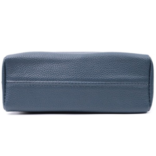 Сумка Vintage Жіноча шкіряна Синя (22652)