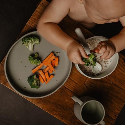 Набір дитячого посуду Suavinex Colour Essence рожевий (401543)