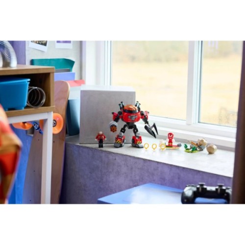 Конструктор LEGO Sonic Knuckles vs. Dr. Eggman Egg Crusher Mech (77005)