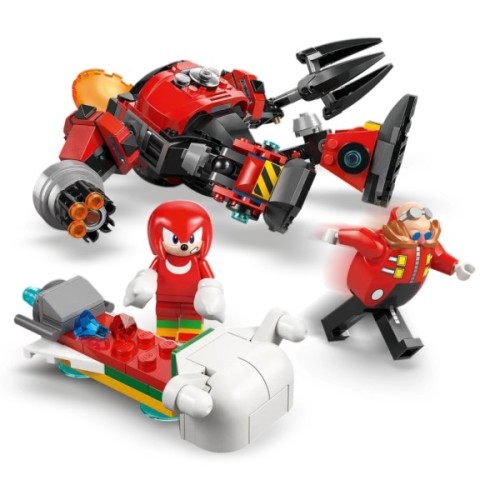 Конструктор LEGO Sonic Knuckles vs. Dr. Eggman Egg Crusher Mech (77005)