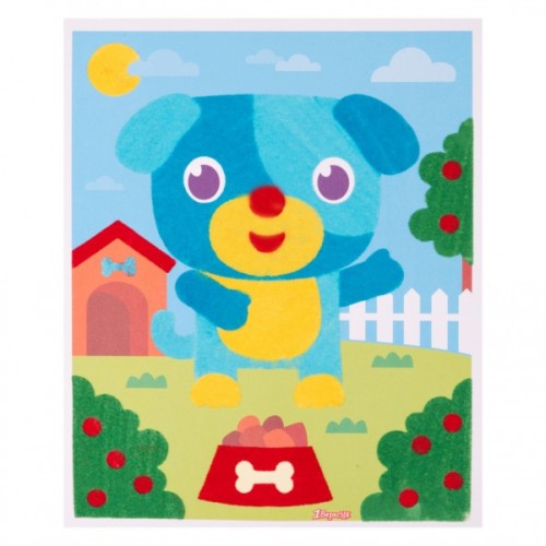 Набір для творчості 1 вересня Цуценя Аплікація з вельвету (954557)