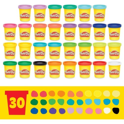 Пластилін Hasbro Play-Doh, 30 баночок (F0634)