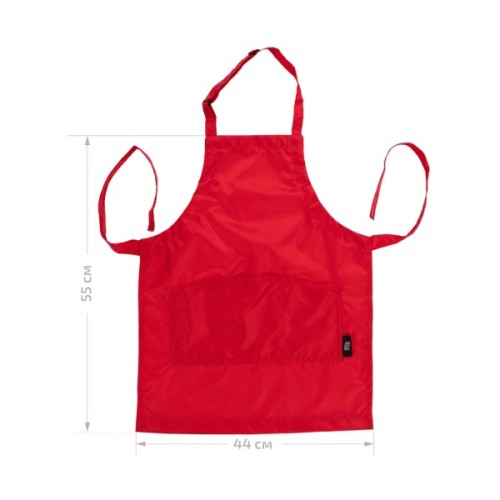 Фартух для творчості Rosa 55*44см, червоний (4823098542117)