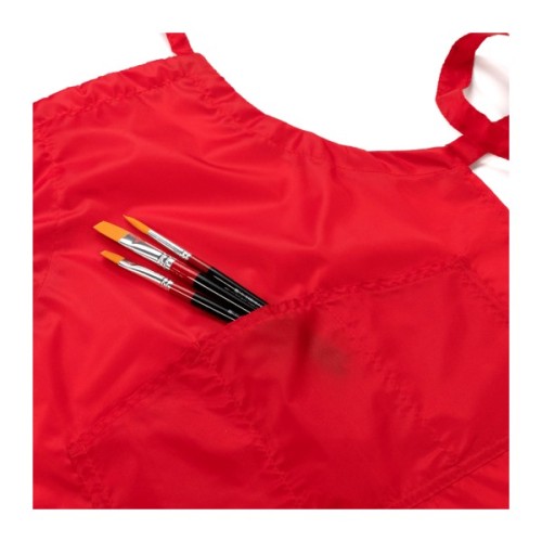 Фартух для творчості Rosa 55*44см, червоний (4823098542117)