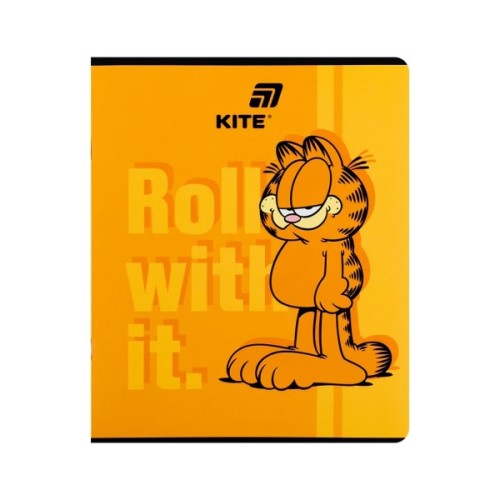 Зошит Kite Garfield, 24 аркуша, клітинка (GF26-238)