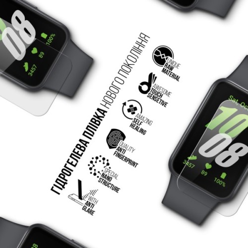 Плівка захисна Armorstandart Matte hydrogel Samsung Galaxy Watch Fit 3 6 pcs (ARM92107)