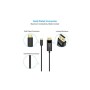 Кабель мультимедійний USB-C to DisplayPort M 1.8m 4K60Hz Choetech (XCP-1801BK)