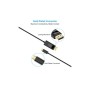 Кабель мультимедійний USB-C to DisplayPort M 1.8m 4K60Hz Choetech (XCP-1801BK)