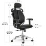 Офісне крісло Mealux Mentor Duo Black (Y-550 KB Duo)