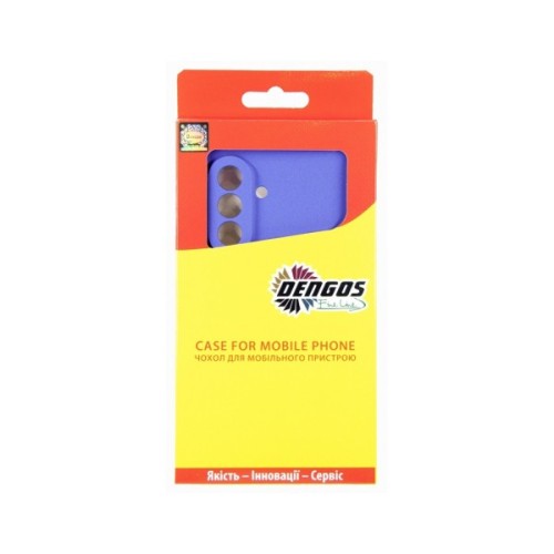 Чохол до мобільного телефона Dengos Case + Cross-body Strap Samsung Galaxy A37 Purple+Purple (DG-KM-CCRB-04)