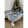 Скатертина Прованс гобеленова Блакитне сяйво 135х350см (4823093450264)
