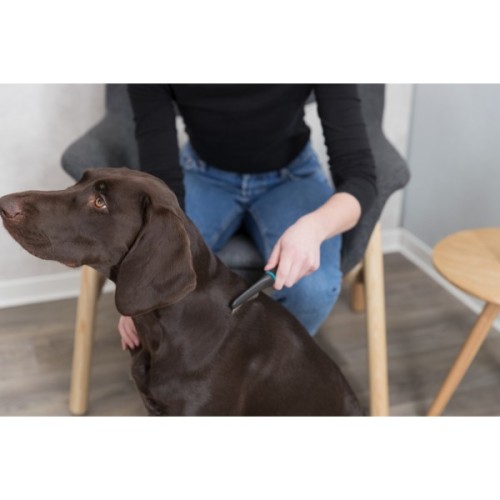 Гребінець для тварин Trixie Люкс для вичісування бліх і вошей у кішок і собак 21 см (4011905237626)