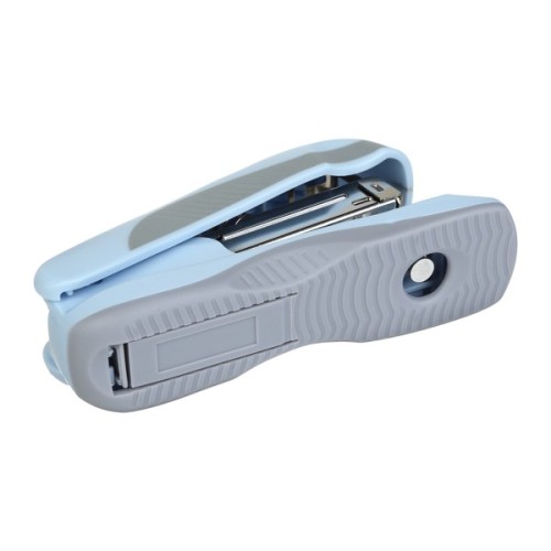 Степлер Buromax пластиковий PASTEL, 20 аркушів, (скоби №24, 26), 111 х 62 х 32 мм, блакитний (BM.4215-14)