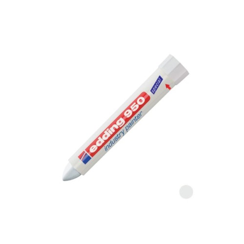 Маркер Edding Спеціальний промисловий маркер-паста Industry Painter 950 10 мм Білий (e-950/11)