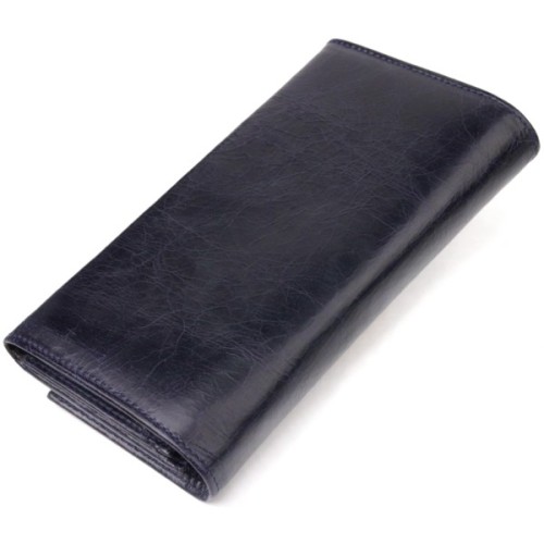 Портмоне Canpellini З натуральної шкіри Синє (21533)